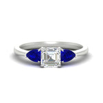 Load image into Gallery viewer, pear-diamond-cathedral-asscher-cut-engagement-ring-with-sapphire-in-white-gold-fdenr9210asrgsablsleep-nl-wg_3398aba6-3f3b-4706-8ba3-8d6201e3e244.jpg?v=1758259331
