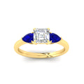 Thumbnail 47 - pear-diamond-cathedral-asscher-cut-engagement-ring-with-sapphire-in-yellow-gold-fdenr9210asrgsablangle5-nl-yg