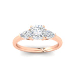 Load image into Gallery viewer, pear-diamond-cathedral-cushion-cut-engagement-ring-in-rose-gold-fdenr9210curangle5-nl-rg
