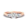 Thumbnail 1 - pear-diamond-cathedral-cushion-cut-engagement-ring-in-rose-gold-fdenr9210cursleep-nl-rg
