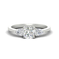 Thumbnail 25 - pear-diamond-cathedral-cushion-cut-engagement-ring-in-white-gold-fdenr9210cursleep-nl-wg