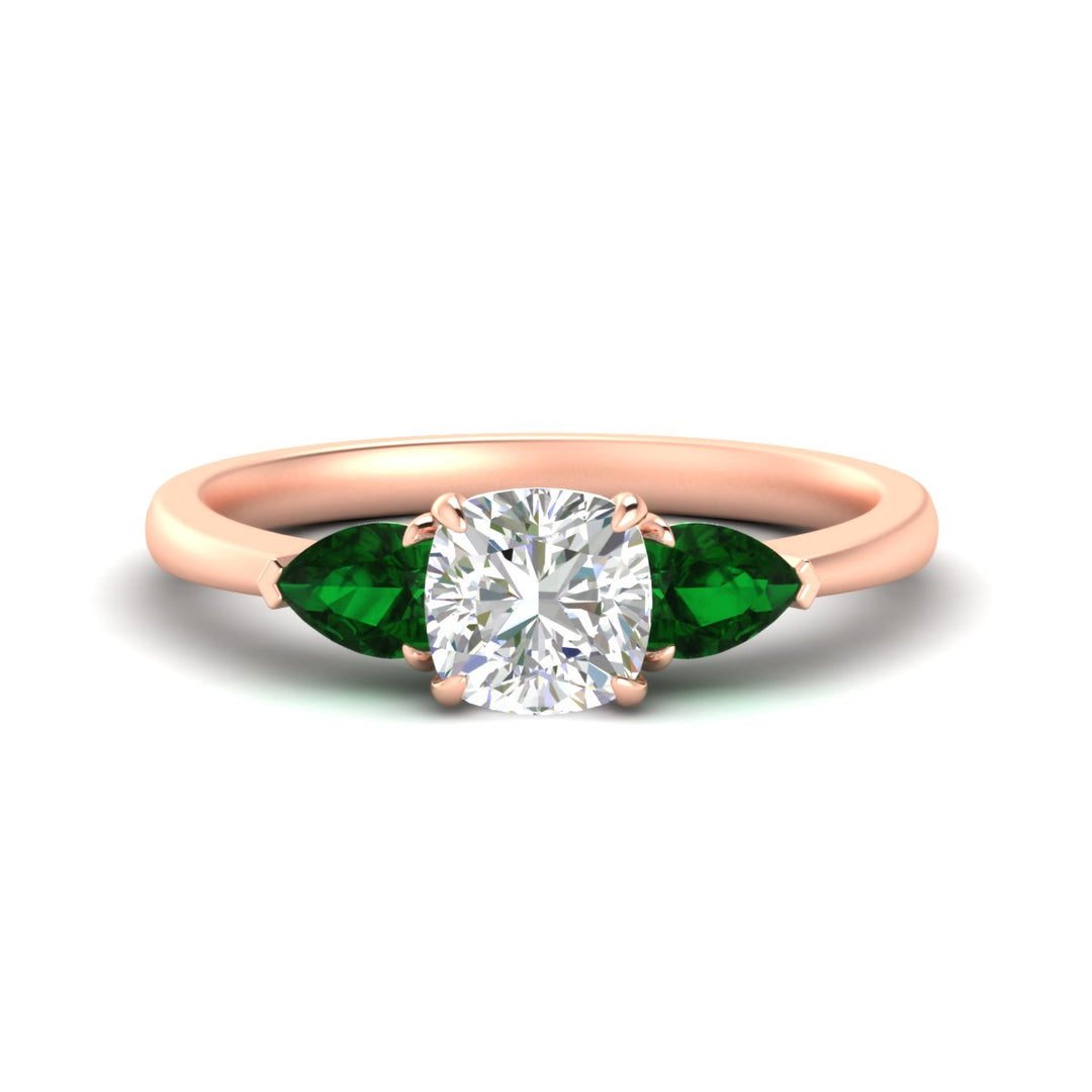 pear-diamond-cathedral-cushion-cut-engagement-ring-with-emerald-in-rose-gold-fdenr9210curgemgrsleep-nl-rg