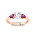 Thumbnail 11 - pear-diamond-cathedral-cushion-cut-engagement-ring-with-pink-sapphire-in-rose-gold-fdenr9210curgsadrpiangle5-nl-rg