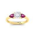 Thumbnail 55 - pear-diamond-cathedral-cushion-cut-engagement-ring-with-pink-sapphire-in-yellow-gold-fdenr9210curgsadrpiangle5-nl-yg