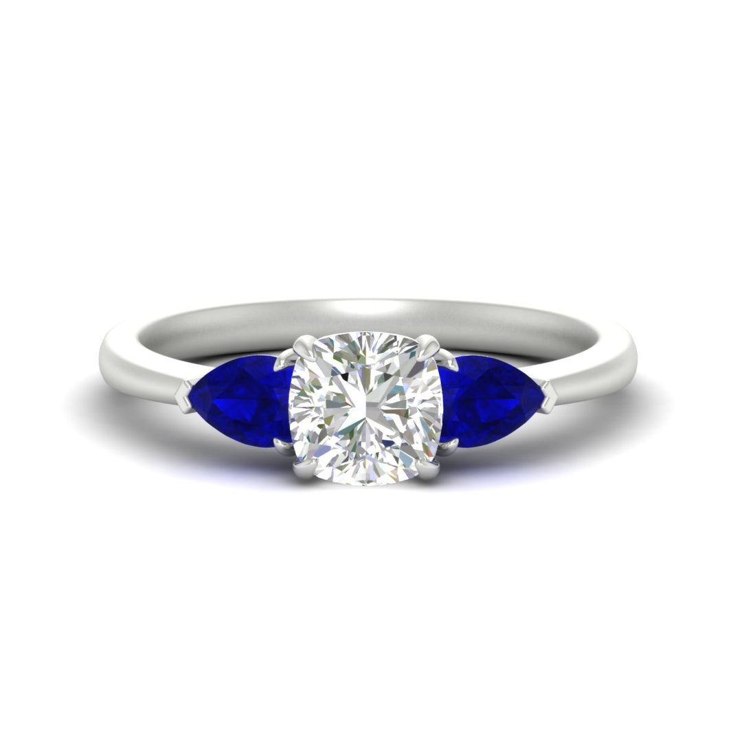 pear-diamond-cathedral-cushion-cut-engagement-ring-with-sapphire-in-white-gold-fdenr9210curgsablsleep-nl-wg