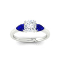 Thumbnail 31 - pear-diamond-cathedral-cushion-cut-engagement-ring-with-sapphire-in-white-gold-fdenr9210curgsablangle5-nl-wg