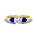 Thumbnail 49 - pear-diamond-cathedral-cushion-cut-engagement-ring-with-sapphire-in-yellow-gold-fdenr9210curgsablsleep-nl-yg