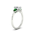 Thumbnail 40 - pear-diamond-cathedral-emerald-cut-engagement-ring-with-emerald-in-white-gold-fdenr9210emrgemgrangle2-nl-wg