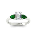 Load image into Gallery viewer, pear-diamond-cathedral-emerald-cut-engagement-ring-with-emerald-in-white-gold-fdenr9210emrgemgrangle5-nl-wg.jpg?v=1758097711
