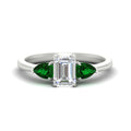 Thumbnail 37 - pear-diamond-cathedral-emerald-cut-engagement-ring-with-emerald-in-white-gold-fdenr9210emrgemgrsleep-nl-wg