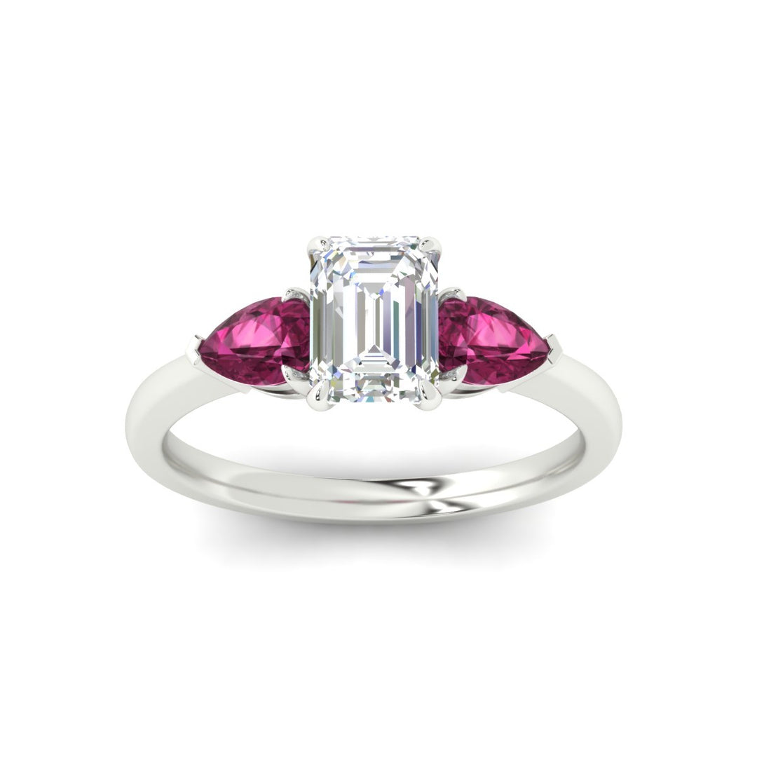 pear-diamond-cathedral-emerald-cut-engagement-ring-with-pink-sapphire-in-white-gold-fdenr9210emrgsadrpiangle5-nl-wg