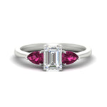 Load image into Gallery viewer, pear-diamond-cathedral-emerald-cut-engagement-ring-with-pink-sapphire-in-white-gold-fdenr9210emrgsadrpisleep-nl-wg_1b292469-99c2-4e3f-9bba-72ac4bce3775.jpg?v=1758097711
