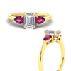 Load image into Gallery viewer, pear-diamond-cathedral-emerald-cut-engagement-ring-with-pink-sapphire-in-yellow-gold-fdenr9210emrgsadrpiangle3-nl-yg.jpg?v=1758097711