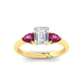 Thumbnail 55 - pear-diamond-cathedral-emerald-cut-engagement-ring-with-pink-sapphire-in-yellow-gold-fdenr9210emrgsadrpiangle5-nl-yg