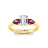Load image into Gallery viewer, pear-diamond-cathedral-emerald-cut-engagement-ring-with-pink-sapphire-in-yellow-gold-fdenr9210emrgsadrpiangle5-nl-yg.jpg?v=1758097711