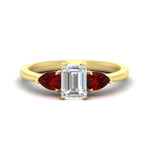 Load image into Gallery viewer, pear-diamond-cathedral-emerald-cut-engagement-ring-with-ruby-in-yellow-gold-fdenr9210emrgrudrsleep-nl-yg_69d3eeb2-8884-4283-8e4a-60325f24b206.jpg?v=1758097711
