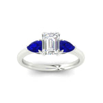 Load image into Gallery viewer, pear-diamond-cathedral-emerald-cut-engagement-ring-with-sapphire-in-white-gold-fdenr9210emrgsablangle5-nl-wg.jpg?v=1758097711
