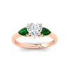 Load image into Gallery viewer, pear-diamond-cathedral-heart-shaped-engagement-ring-with-emerald-in-rose-gold-fdenr9210htrgemgrangle5-nl-rg?v=1758096795