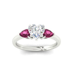 Load image into Gallery viewer, pear-diamond-cathedral-heart-shaped-engagement-ring-with-pink-sapphire-in-white-gold-fdenr9210htrgsadrpiangle5-nl-wg

