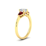 Load image into Gallery viewer, pear-diamond-cathedral-heart-shaped-engagement-ring-with-ruby-in-yellow-gold-fdenr9210htrgrudrangle2-nl-yg
