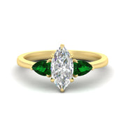 pear-diamond-cathedral-marquise-cut-engagement-ring-with-emerald-in-yellow-gold-fdenr9210mq