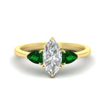 Load image into Gallery viewer, pear-diamond-cathedral-marquise-cut-engagement-ring-with-emerald-in-yellow-gold-fdenr9210mqrgemgrsleep-nl-yg_7a53a0a1-03df-4969-9f3e-e0b1c3a9e805.jpg?v=1758088286
