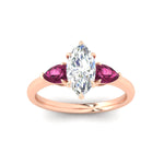 Load image into Gallery viewer, pear-diamond-cathedral-marquise-cut-engagement-ring-with-pink-sapphire-in-rose-gold-fdenr9210mqrgsadrpiangle5-nl-rg.jpg?v=1758088108
