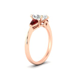 Load image into Gallery viewer, pear-diamond-cathedral-marquise-cut-engagement-ring-with-ruby-in-rose-gold-fdenr9210mqrgrudrangle2-nl-rg
