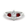 Load image into Gallery viewer, pear-diamond-cathedral-marquise-cut-engagement-ring-with-ruby-in-white-gold-fdenr9210mqrgrudrsleep-nl-wg_edb216c4-06b5-4a82-a8d0-f38b9e47cbd9.jpg?v=1758088108