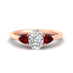 Load image into Gallery viewer, pear-diamond-cathedral-oval-shaped-engagement-ring-with-ruby-in-rose-gold-fdenr9210ovrgrudrsleep-nl-rg_5a4502e6-6ec9-44e0-9978-61c8dd21c21d.jpg?v=1758087322
