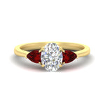Load image into Gallery viewer, pear-diamond-cathedral-oval-shaped-engagement-ring-with-ruby-in-yellow-gold-fdenr9210ovrgrudrsleep-nl-yg_1360241c-686b-4a25-b3af-63d0e055eedc.jpg?v=1758087322
