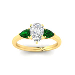 Load image into Gallery viewer, pear-diamond-cathedral-pear-shaped-engagement-ring-with-emerald-in-yellow-gold-fdenr9210pergemgrangle5-nl-yg
