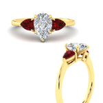 Load image into Gallery viewer, pear-diamond-cathedral-pear-shaped-engagement-ring-with-ruby-in-yellow-gold-fdenr9210pergrudrangle3-nl-yg
