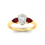 Load image into Gallery viewer, pear-diamond-cathedral-pear-shaped-engagement-ring-with-ruby-in-yellow-gold-fdenr9210pergrudrangle5-nl-yg
