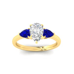 Load image into Gallery viewer, pear-diamond-cathedral-pear-shaped-engagement-ring-with-sapphire-in-yellow-gold-fdenr9210pergsablangle5-nl-yg
