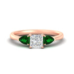 Load image into Gallery viewer, pear-diamond-cathedral-princess-cut-engagement-ring-with-emerald-in-rose-gold-fdenr9210prrgemgrsleep-nl-rg_7b3d0773-0d69-489f-bcef-c2df4aea4e02.jpg?v=1758084697
