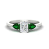 Load image into Gallery viewer, pear-diamond-cathedral-radiant-cut-engagement-ring-with-emerald-in-white-gold-fd-enr9210rargemgrsleep-nl-wg.jpg?v=1758086159