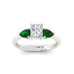 Load image into Gallery viewer, pear-diamond-cathedral-radiant-cut-engagement-ring-with-emerald-in-white-gold-fdenr9210rargemgrangle5-nl-wg.jpg?v=1758086159
