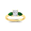 Load image into Gallery viewer, pear-diamond-cathedral-radiant-cut-engagement-ring-with-emerald-in-yellow-gold-fdenr9210rargemgrangle5-nl-yg