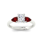 Load image into Gallery viewer, pear-diamond-cathedral-radiant-cut-engagement-ring-with-ruby-in-white-gold-fdenr9210rargrudrangle5-nl-wg.jpg?v=1758086159
