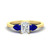 Load image into Gallery viewer, pear-diamond-cathedral-radiant-cut-engagement-ring-with-sapphire-in-yellow-gold-fdenr9210rargsablsleep-nl-yg
