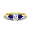 Load image into Gallery viewer, pear-diamond-cathedral-radiant-cut-engagement-ring-with-sapphire-in-yellow-gold-fd-enr9210rargsablsleep-nl-yg.jpg?v=1758086159