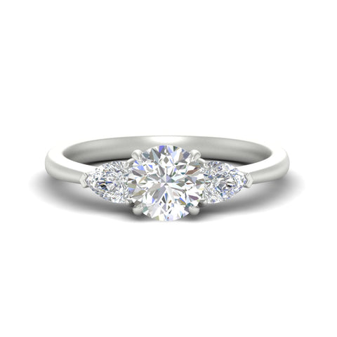pear-diamond-cathedral-round-cut-engagement-ring-in-white-gold-fdenr9210rorsleep-nl-wg