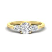 pear-diamond-cathedral-round-cut-engagement-ring-in-yellow-gold-fdenr9210rorsleep-nl-yg
