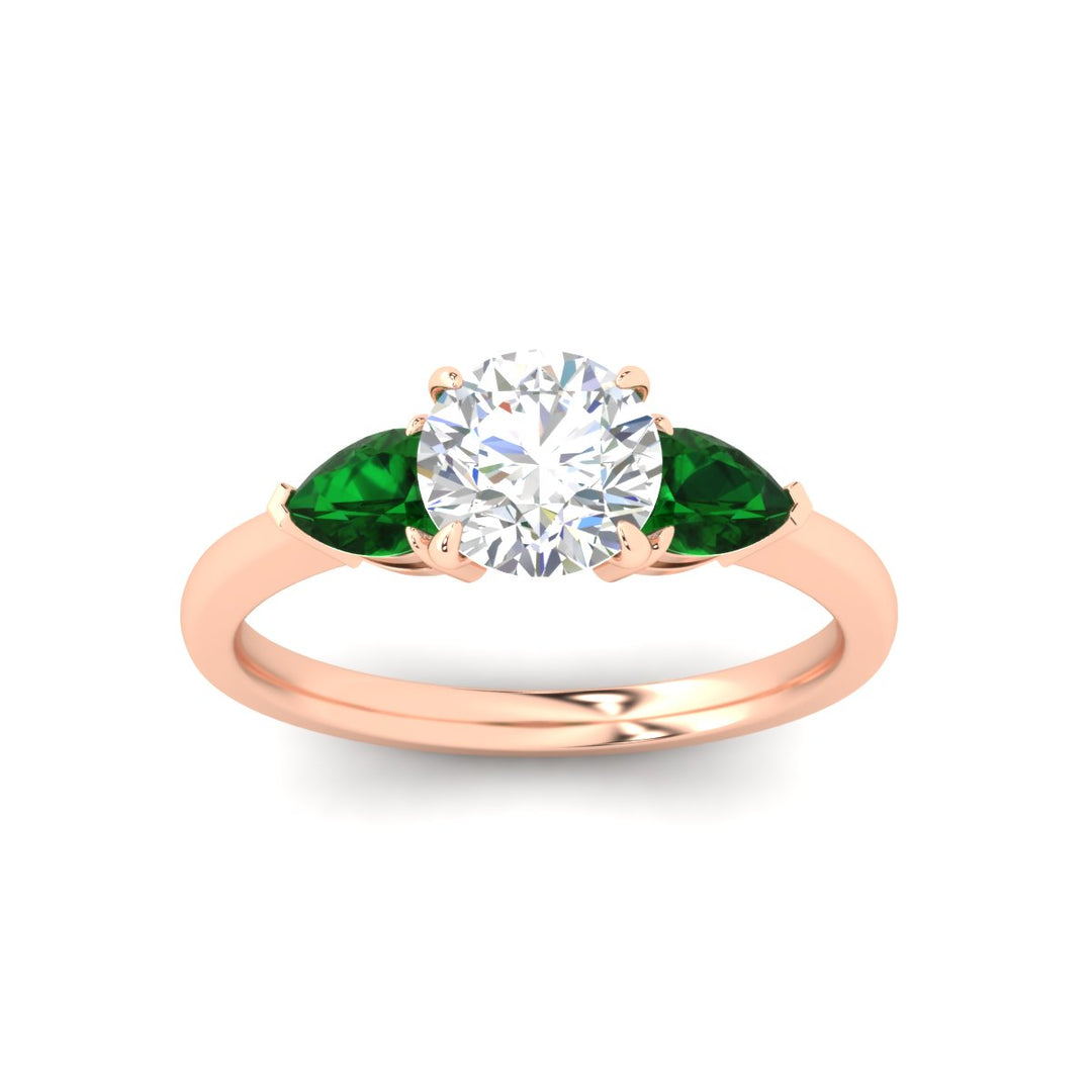 pear-diamond-cathedral-round-cut-engagement-ring-with-emerald-in-rose-gold-fdenr9210rorgemgrangle5-nl-rg