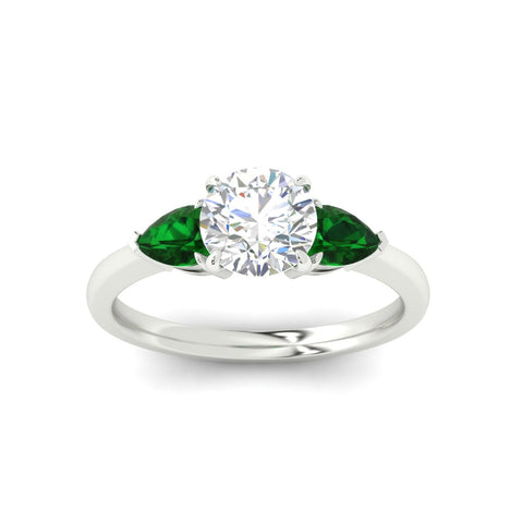 pear-diamond-cathedral-round-cut-engagement-ring-with-emerald-in-white-gold-fdenr9210rorgemgrangle5-nl-wg?v=1758024856
