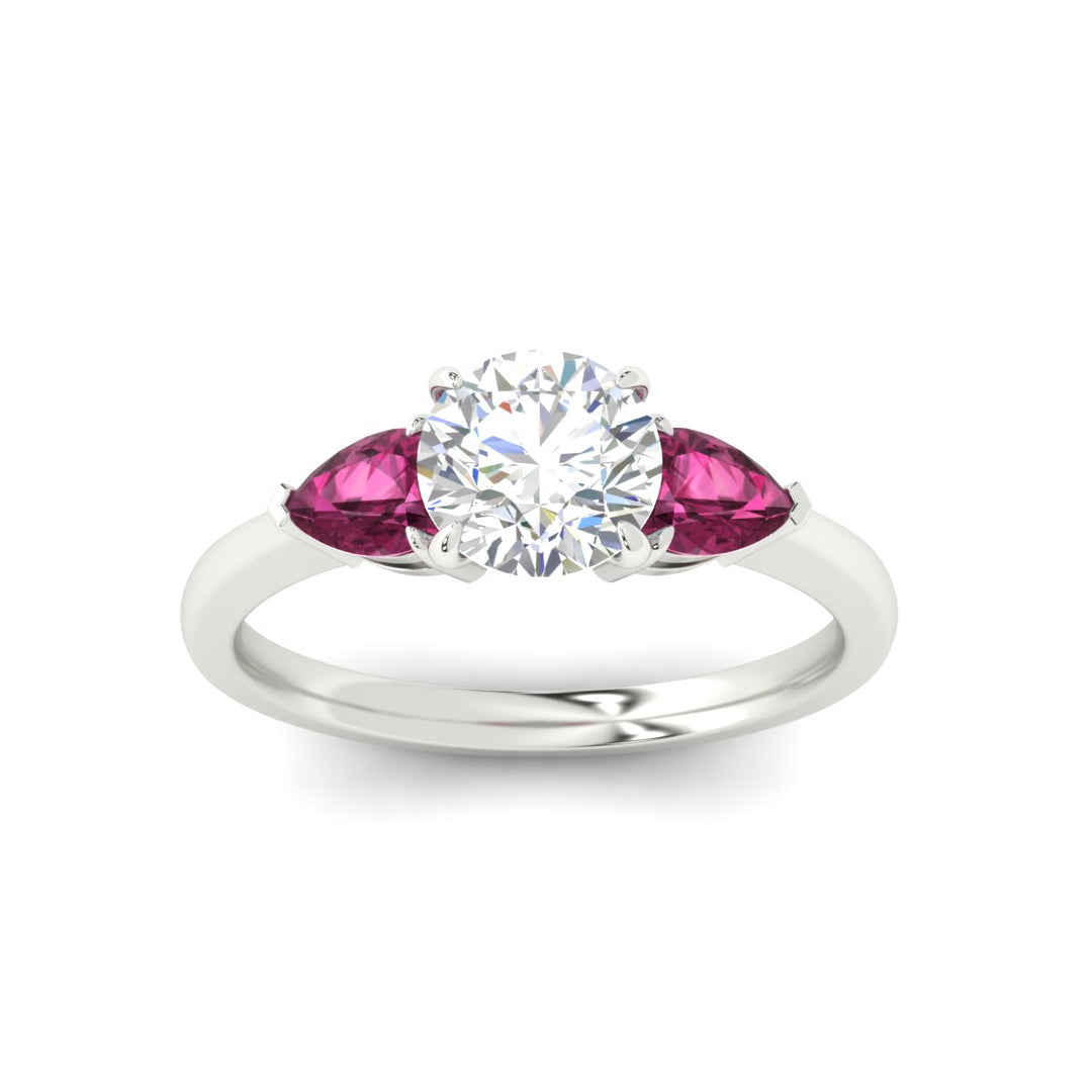 pear-diamond-cathedral-round-cut-engagement-ring-with-pink-sapphire-in-white-gold-fdenr9210rorgsadrpiangle5-nl-wg
