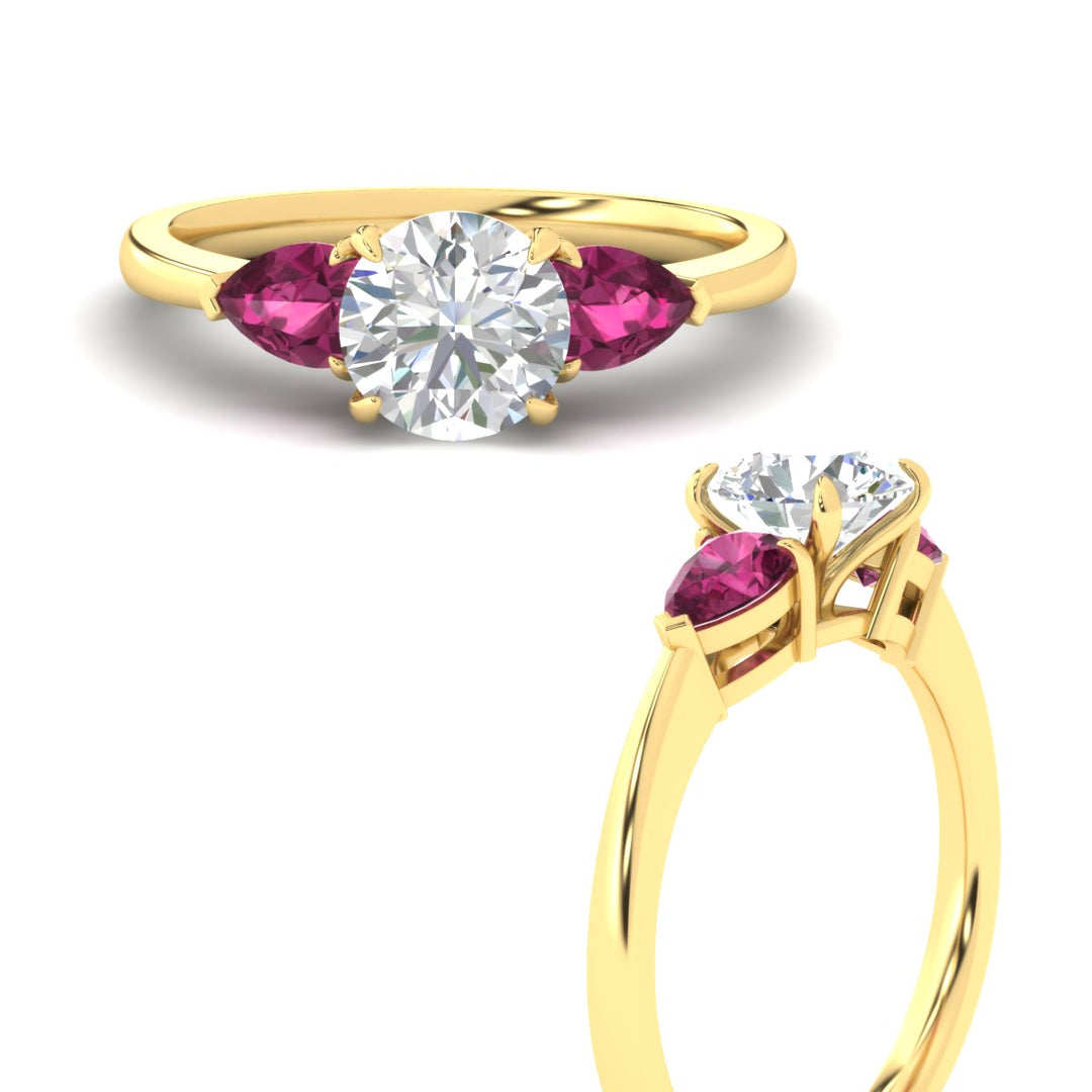 pear-diamond-cathedral-round-cut-engagement-ring-with-pink-sapphire-in-yellow-gold-fdenr9210rorgsadrpiangle3-nl-yg