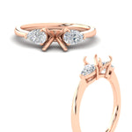 Load image into Gallery viewer, pear-diamond-cathedral-semi-mount-engagement-ring-in-rose-gold-fdenr9210smrangle3-nl-rg
