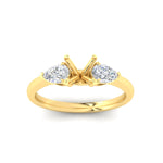 Load image into Gallery viewer, pear-diamond-cathedral-semi-mount-engagement-ring-in-yellow-gold-fdenr9210smrangle5-nl-yg
